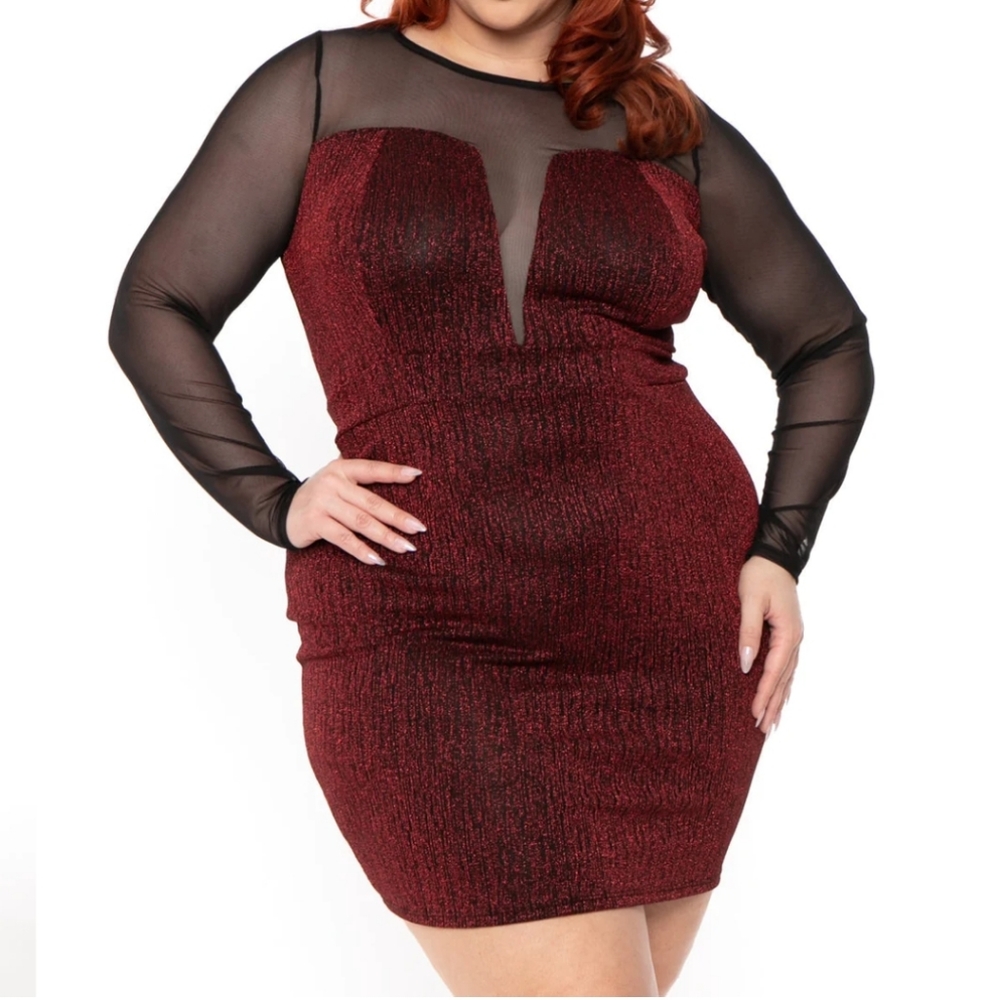 BODYCON DRESS - RED